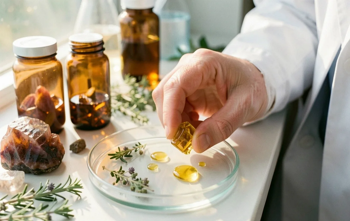 Ingredientes naturales y minerales
